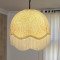 William Morris Larkspur Ochre Dome Lampshade