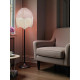William Morris Larkspur Rose Pink Cream Parachute Dome Lampshade