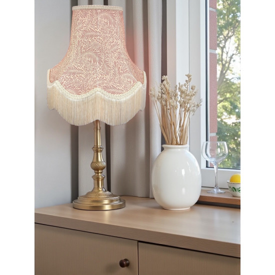 William Morris Larkspur Rose Pink Lampshade