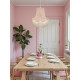 William Morris Larkspur Rose Pink Lampshade