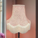 William Morris Larkspur Rose Pink Lampshade
