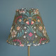 William Morris Molly Black Fabric Tapered Empire Lampshade