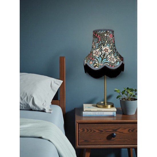 William Morris Molly Black Lampshade