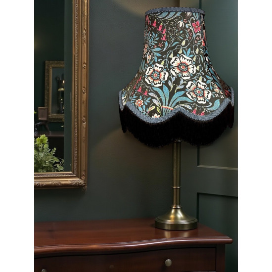 William Morris Molly Black Lampshade