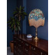William Morris Molly Black Gold Parachute Dome Lampshade