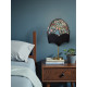 William Morris Molly Black Parachute Dome Lampshade