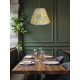 William Morris Molly Natural Fabric Tapered Empire Lampshade