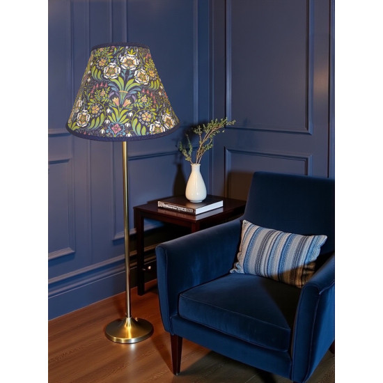 William Morris Molly Blue Fabric Tapered Empire Lampshade