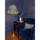 William Morris Molly Blue Fabric Tapered Empire Lampshade