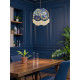 William Morris Molly Blue Dome Lampshade
