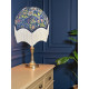 William Morris Molly Blue Parachute Dome Lampshade