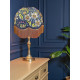William Morris Molly Blue Gold Dome Lampshade
