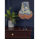 William Morris Molly Blue Gold Lampshade