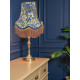 William Morris Molly Blue Gold Lampshade