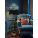 William Morris Molly Blue Panel Parachute Dome Lampshade