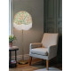 William Morris Orchid Buttercup Sage Dome Lampshade