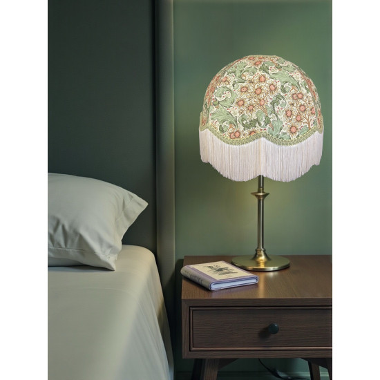 William Morris Orchid Buttercup Sage Dome Lampshade