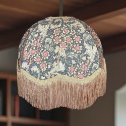 William Morris Orchid Buttercup Nightshade Dome Lampshade
