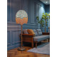 William Morris Snakeshead Blue Parachute Dome Lampshade