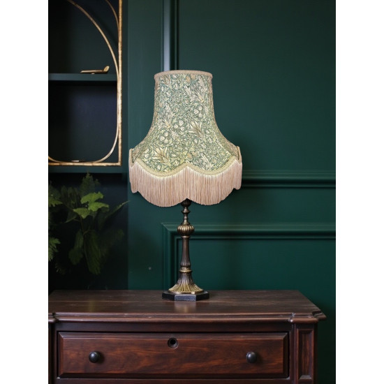 William Morris Snakeshead Forest Green Coffee Lampshade