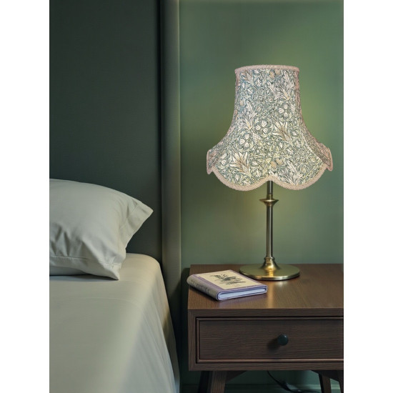 William Morris Snakeshead Forest Green Coffee Modern Lampshade