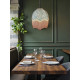 William Morris Snakeshead Forest Green Gold Parachute Dome Lampshade