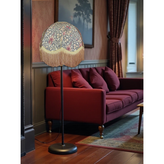 William Morris Snakeshead Mocha Dome Lampshade
