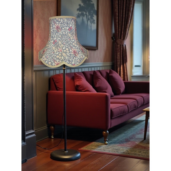 William Morris Snakeshead Mocha Modern Lampshade