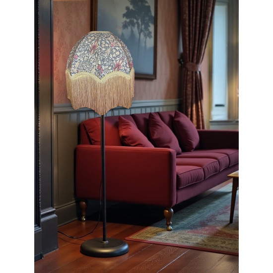 William Morris Snakeshead Mocha Parachute Dome Lampshade