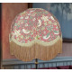 William Morris Strawberry Thief Crimson Dome Lampshade