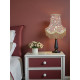 William Morris Strawberry Thief Crimson Lampshade