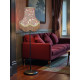 William Morris Strawberry Thief Crimson Lampshade