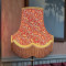 William Morris Strawberry Thief Crimson Gold Lampshade