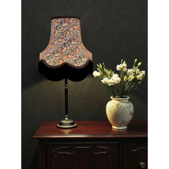 William Morris Strawberry Thief Ebony Black Lampshade