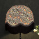 William Morris Strawberry Thief Ebony Black Dome Lampshade