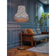 William Morris Strawberry Thief Navy Lampshade