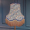 William Morris Strawberry Thief Navy Lampshade