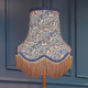 William Morris Strawberry Thief Navy Lampshade