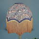 William Morris Strawberry Thief Navy Parachute Dome Lampshade