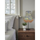 William Morris Strawberry Thief Navy Slate Lampshade