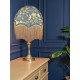 William Morris Strawberry Thief Navy Slate Parachute Dome Lampshade