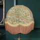 William Morris Strawberry Thief Sage Gold Dome Lampshade