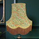 William Morris Strawberry Thief Sage Gold Lampshade
