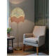 William Morris Strawberry Thief Sage Gold Parachute Dome Lampshade