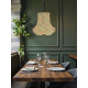 William Morris Strawberry Thief Sage Gold Modern Lampshade