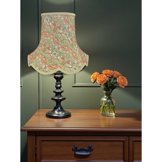William Morris Strawberry Thief Sage Modern Lampshade
