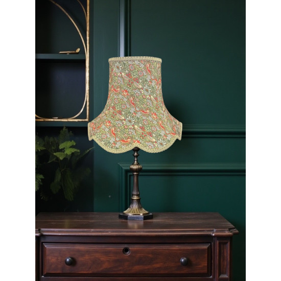 William Morris Strawberry Thief Sage Modern Lampshade