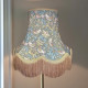 William Morris Strawberry Thief Teal Lampshade