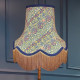 William Morris Violet and Columbine Navy Lampshade