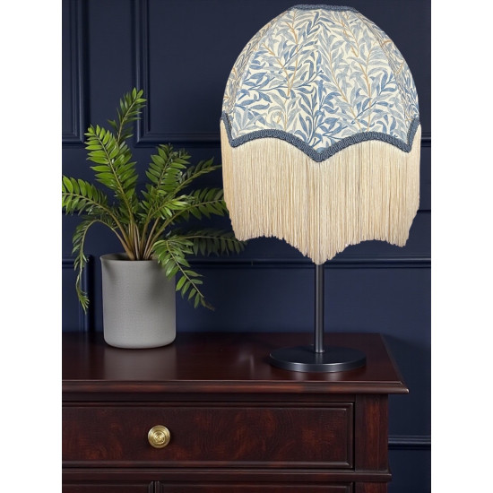 William Morris Willow Bough Azure Parachute Dome Lampshade